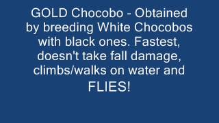 Minecraft 125  Chococraft  Types of Chocobos Breeding Guide and Special Abilities [upl. by Roch]