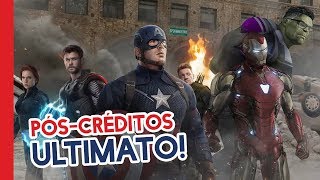 VINGADORES ULTIMATO VAI TER CENA PÓSCRÉDITOS [upl. by Elahcim]