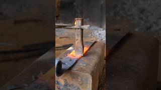 Making soil digger blacksmith shorts forge diy [upl. by Joan911]