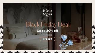 Back Friday Deal at Hospes Infante Sagres Porto [upl. by Ynohtna898]