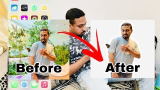 ഇത് ഇത്ര എളുപ്പമായിരുന്നോ Photo background change in 3 second Using iphone malayalam [upl. by Edora]