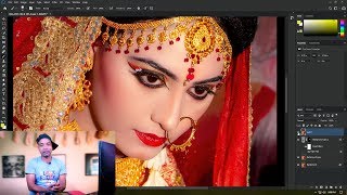 DSLR Camera Wedding Photo Editing In Adobe Photoshop CC 2019 Photovision [upl. by Linnea988]