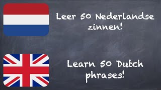 NT2 A0A2 Dutch for Beginners  50 Dutch Phrases you want to know learndutch conversation [upl. by Bertine]