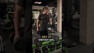 Day 47 WINTER ARC CHALLENGE shortsviral shortgym fitnesscoach fitnesstrainer winterspecial [upl. by Yatnwahs]