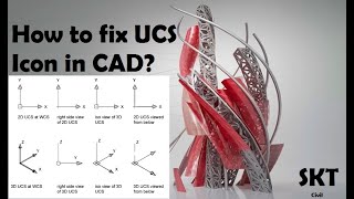 UCS Icon Command in CAD۔Discover hidden benefits ucsfixing [upl. by Hoffman]