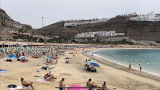 Gran Canaria  Amadores Beach Restaurants Bar Market  4K HD [upl. by Araiet576]