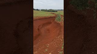 Localized moderate erosion in Maringa Inadequate drainage environmental declaration 😶‍🌫️🙆🏻 follow [upl. by Adara]