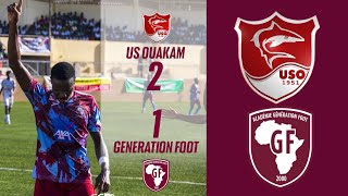 Suivez le match US OUAKAM vs GENERATION FOOT 5ème journée Ligue 1 [upl. by Lange]