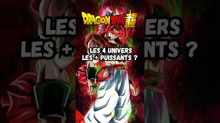 Les univers les plus puissants dans dbsuper dragonballsuper dbs [upl. by Lance]