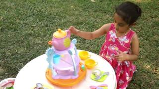 Fisher Price Toys  Servin Surprise Tea Party Set Toy Review [upl. by Eserahs]