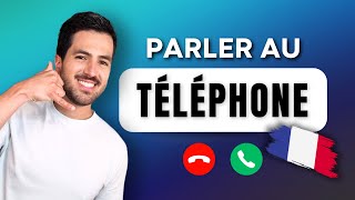 😄📞 Comment parler au téléphone en français   Conversation française [upl. by Aisyle]