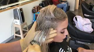 How to Get Ash Blonde hair from Orange Golden Yellow amp Brassy [upl. by Friedrich]