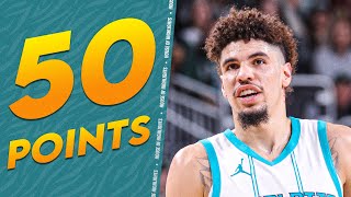 LaMelo Ball CRAZY 50 POINTS vs Bucks 🔥 FULL Highlights [upl. by Claudia]