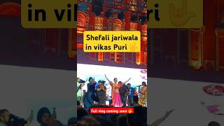 Shefali jariwala in vikas Puri🤟shefalijariwala youtubeshorts viralvideo iamanshirajput trending [upl. by Mharg]