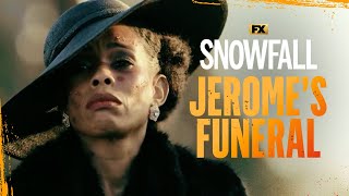 Jeromes Funeral  Scene  Snowfall  FX [upl. by Ahsait300]