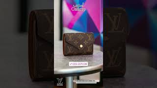 LOUIS VUITTON VICTORINE WALLET MONOGRAM BROWN LINING ossloop dubai louisvuitton wallet monogram [upl. by Colas]