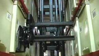 VNA Narrow Aisle Forklift AGV  Automated Warehouse Management [upl. by Llevol]