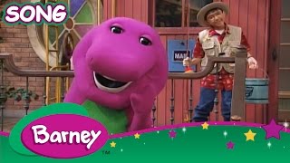 Barney  Id Love to Go Fishin SONG [upl. by Ahsyek]