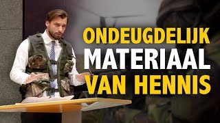 Met dit ondeugdelijk materiaal stuurt Hennis ons leger op pad [upl. by Eikram630]