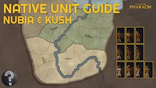 Nubia amp Kush Native Unit  Total War Pharaoh Unit Guide [upl. by Yroggerg]