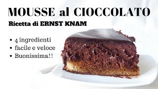 ERNST KNAM Mousse al cioccolato Fondente  RICETTE DI GABRI [upl. by Gall]