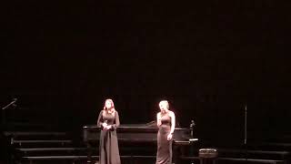 Dreher High School Chorus Cabaret 101024 Mia and Ava Rodriguez singing quotThe Night We Metquot [upl. by Afatsum951]