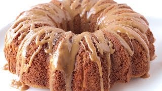 How To Make Salted Caramel Bundt Cake  Simply Bakings [upl. by Harrus]