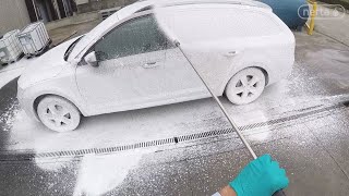 Touchless Cleaning a Car with HIGH FOAM CLEANER [upl. by Norved]