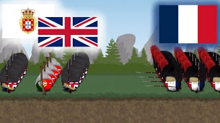 Siege of San Sebastián 1813 Countryball at War [upl. by Suiluj]