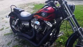 2012 Dyna Wide Glide Review [upl. by Yelsiap]