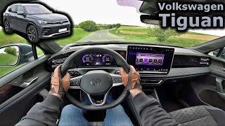 2024 Volkswagen Tiguan 20 TDI DSG new generation  POV test drive [upl. by Naic]