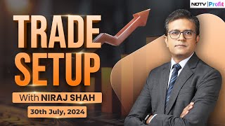 Trade Setup With Niraj Shah  Top Stocks To Watch Out For I July 30 2024 [upl. by Airotciv548]