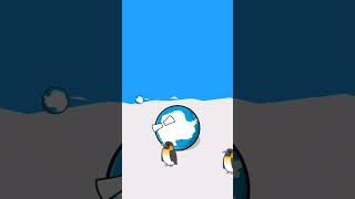 If Antarctica becomes rich using mines Read pinned comment 🇦🇶💲💎⛏️ countryballs antarctica short [upl. by Imehon552]