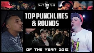 Top Rap Battle Punchlines amp Rounds Of 2015  Funny Compilation [upl. by Atteloj]