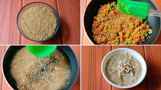 How to Cook Dalia for Gym Diet • Healthy Dalia Recipes  2 EASY WAYS   🇮🇳 [upl. by Sakmar]