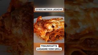 Gyros Metaxa Lasagne  das beste aus zwei Welten gyros lasagne shorts [upl. by Annekim]