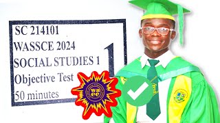 WASSCE 2024 SOCIAL STUDIES PAPER 1 PAST QUESTIONS AND ANSWERS [upl. by Orwin]