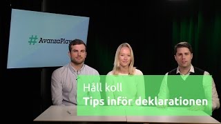 Håll koll  tips inför årets deklaration [upl. by Aikram952]