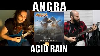 Angra  Acid Rain Guitar Cover ft Cheko Girón [upl. by Ketchan]