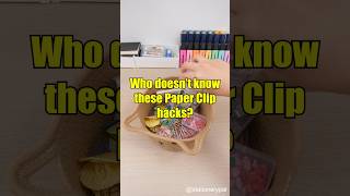 Who doesn’t know these paperclip hacks shorts [upl. by Behah]