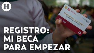 Mi beca para empezar 2024 Abren registro para recibir el apoyo así debes inscribirte paso a paso [upl. by Yrahcaz]