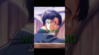 WIT STUDIO LEVI ACKERMAN edit 🗿 leviackerman attackontitan [upl. by Anabahs]