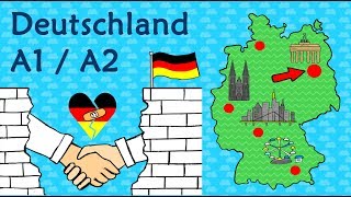 Deutsch A1  A2 Deutschland  Geographie amp Kultur  Learn German Geography amp Culture in Germany [upl. by Levitt500]