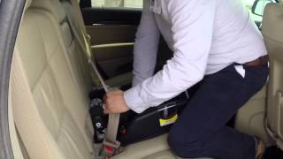 How to properly install a childs car seat [upl. by Enelahs]