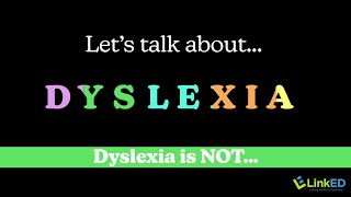 Dyslexia is NOT [upl. by Doi737]