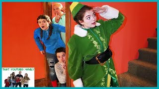 Buddy The Elf Hello Neighbor In Real Life  That YouTub3 Family I Family Channel [upl. by Gagnon230]