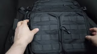 Military Tactical Backpack 3 Day Assault Pack Molle Bag Waterproof Bug Out Bag Review [upl. by Gnilrac]