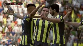 PC Fifa 18 Fenerbahce Vs Konyaspor With Dutch Commentary [upl. by Norwood]