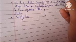 ICSE Chemistry class 10 Electrolysis part 1 [upl. by Byron]