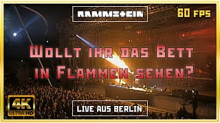 Rammstein Wollt ihr das Bett in Flammen sehen live aus Berlin 1998 With subtitles 4K remastered [upl. by Honniball76]